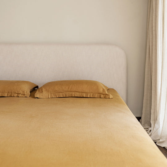 Heveya® Linen Fitted Sheet Set