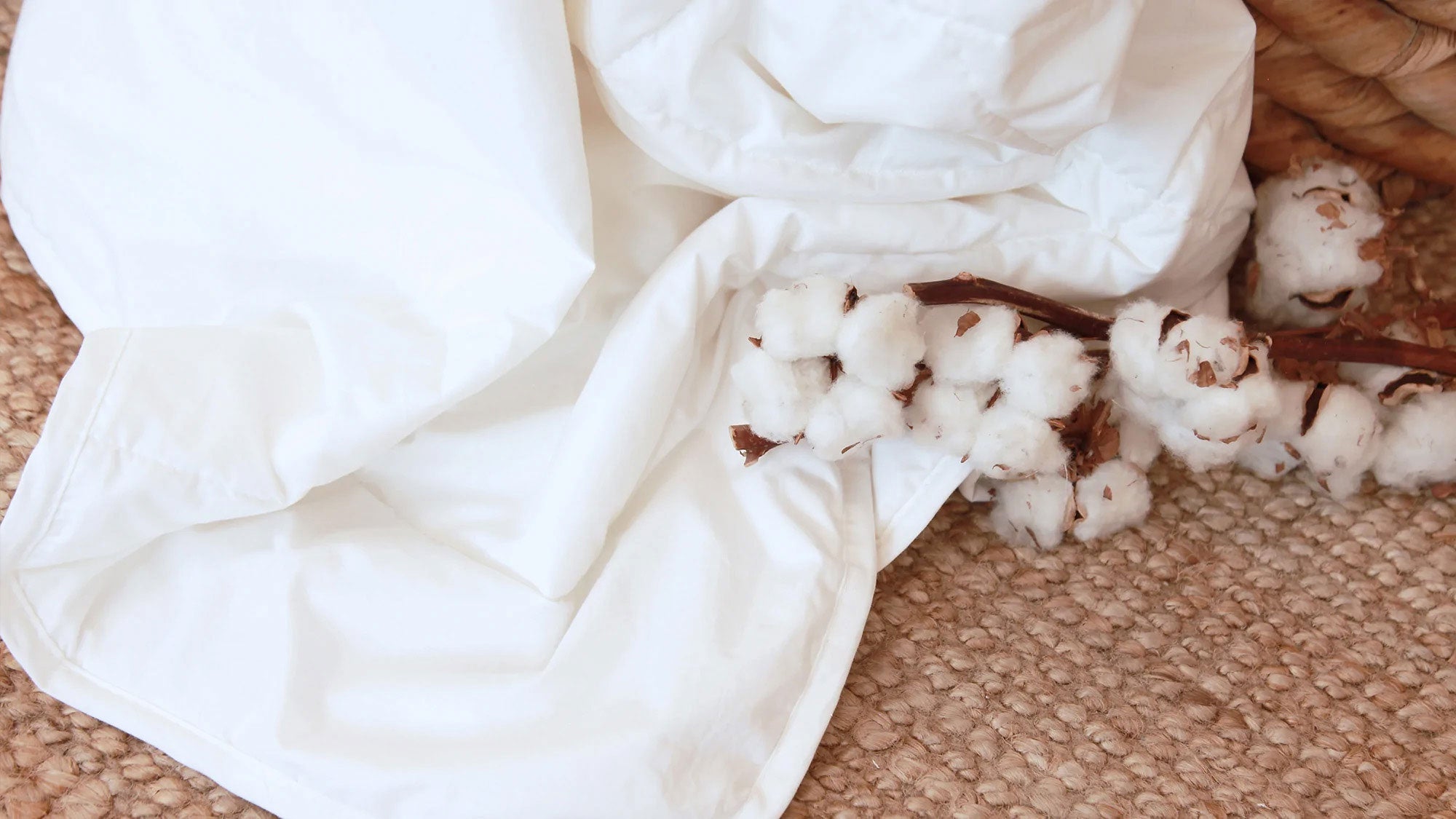An organic duvet that keeps you cosy at night, no matter the weather