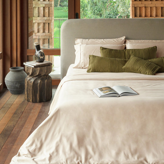 Heveya® Bamboo Cotton Flat Sheet Set