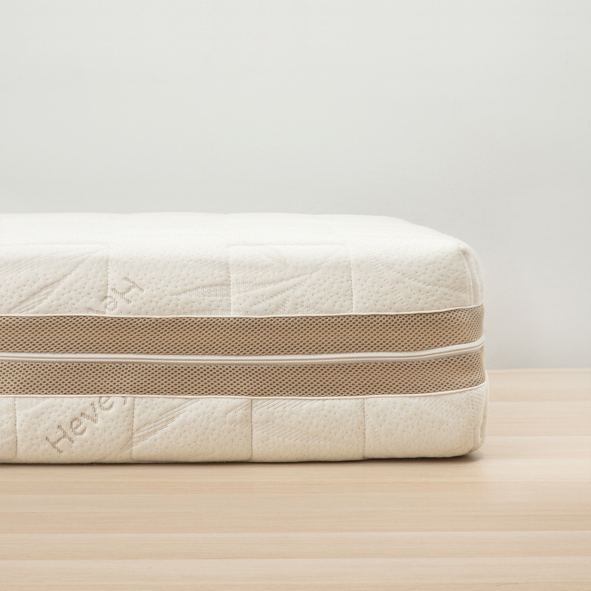 Natural memory foam shop mattress